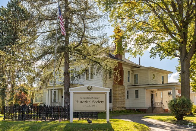 Visit The Rock Island Historical Society which resides in the Overlook neighborhood.