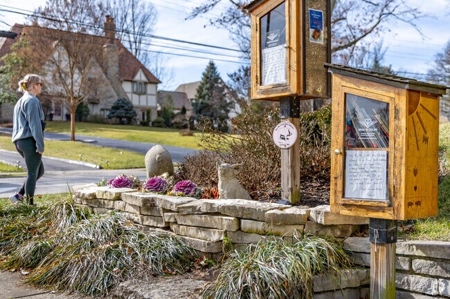 Take a book from one of many Little Libraries scattered throughout Oakley.