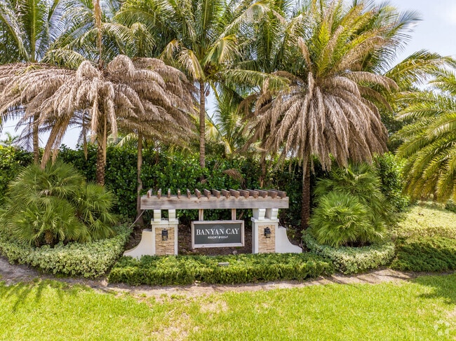 Residents of Banyan Cay resort enjoy resort style living and waterside views.