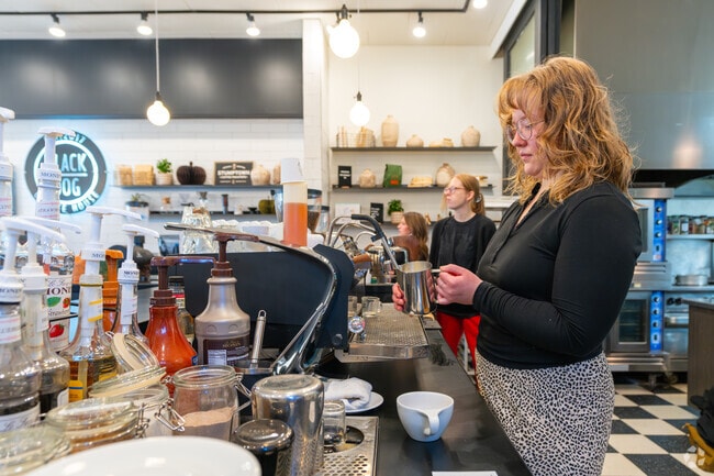 Black Dog Coffee House offers fresh baked goods in Highlands.