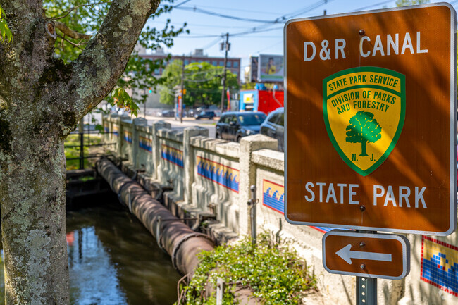 Throughout Central West Trenton runs the Delaware and Raritan Canal State Park Trail.