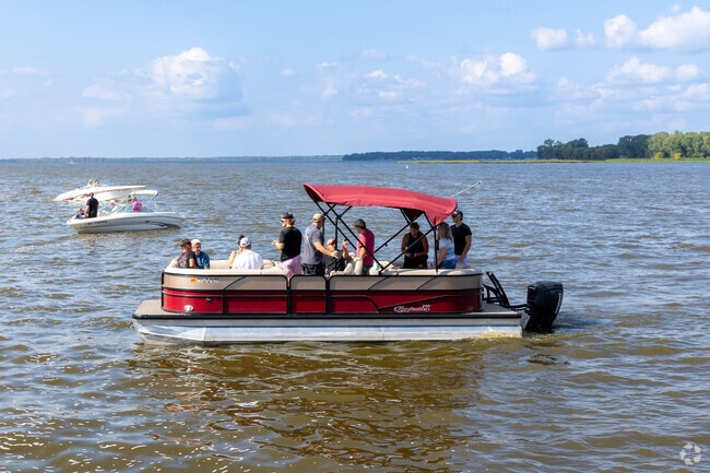 Lake Butte Des Morts hosts the bulk of the town's recreation.