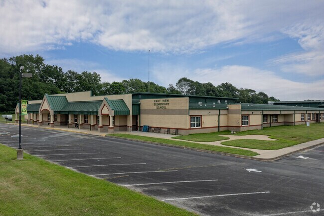 East View Elementary School scored an overall B- on niche.com.