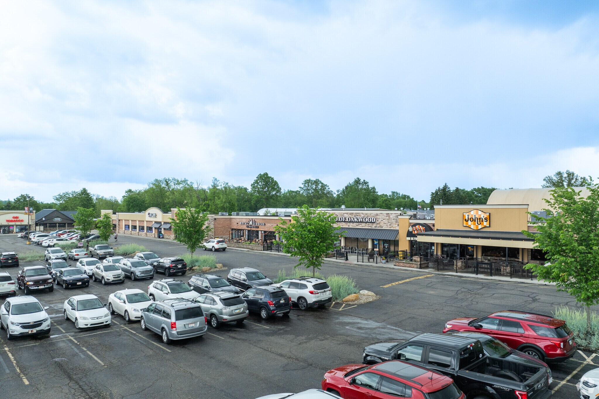 Oakwood Square Plaza holds events throughout the summer in Martindale Park.