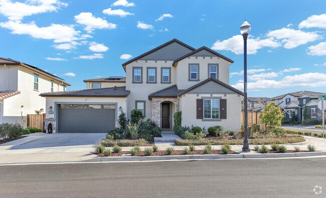 One and two story homes are found in The City of Tracy.