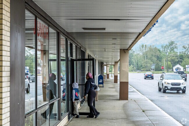 Merill shoppers looking for retail options can head northeast to Hallwood Plaza.