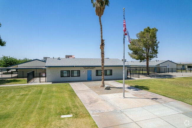 Blythe Middle School is centrally located, making pick up and drop off easy.