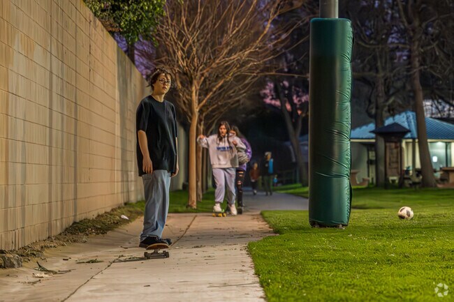 The parks in Lomita are a popular gathering place after work and school are out.