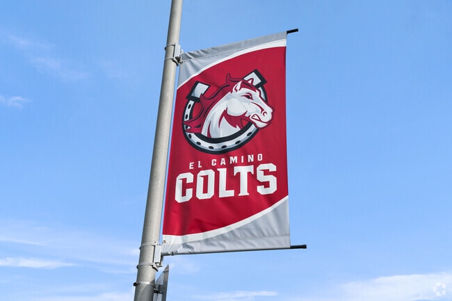 El Camino High School's mascott is the Colt.
