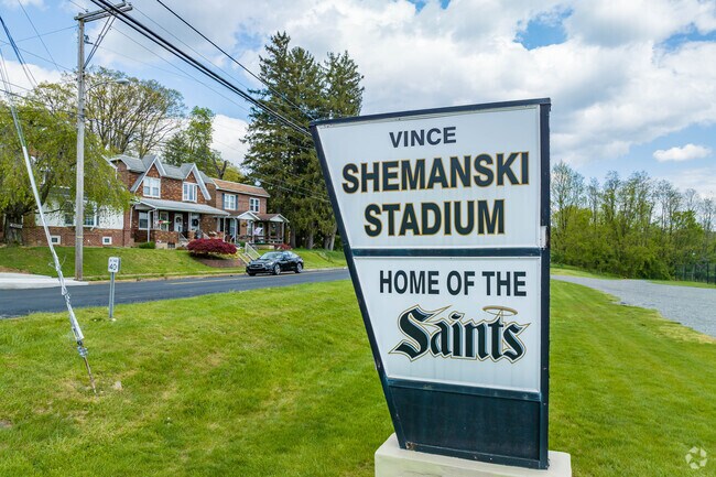 Shemanski Stadium in Saint Lawrence is home of the Saints.