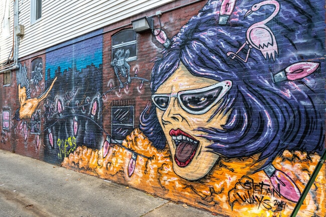 Enjoy the beautiful artwork that Hampden has to offer.