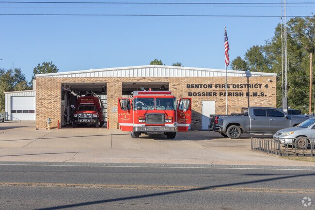 Benton Fire fighters stays ready for a quick response when called.