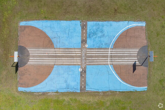 Challenge friends to a game of hoops at Joseph D. Nosef Park in Clarksdale.