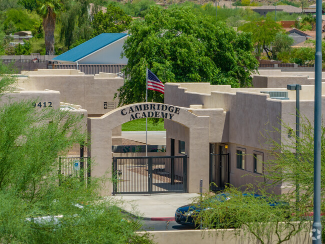 Cambridge Academy East serves students from kindergarten through eighth grade.