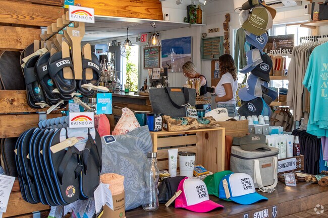 The Shed is the go-to spot for beach rentals, Wrightsville gear, and refreshing drinks.