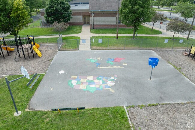 Ella P. Stewart Academy for Girls is ready for recess.