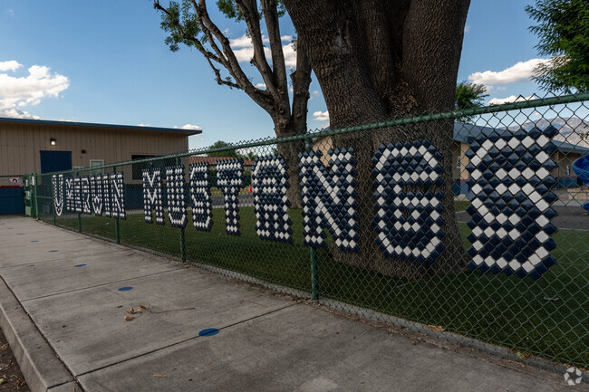 Merwin Elementary School is home of the Mustangs.