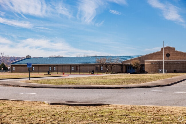The average enrollment at Crystal Hill Elementary School is around 500 students.