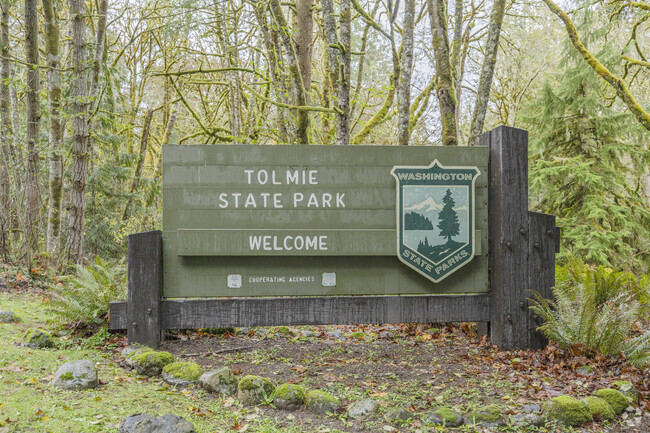 Tolmie State Park has some gorgeous coastline to visit in Edgewater WA.