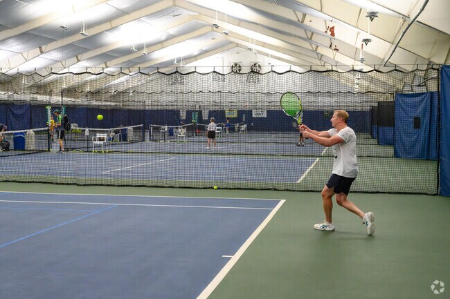 The Yonkers Tennis Center, located in Homefield, has several courts and offers lessons.