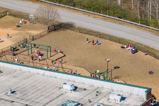 Chestnut Mountain Elementary features door place spaces for kids to enjoy