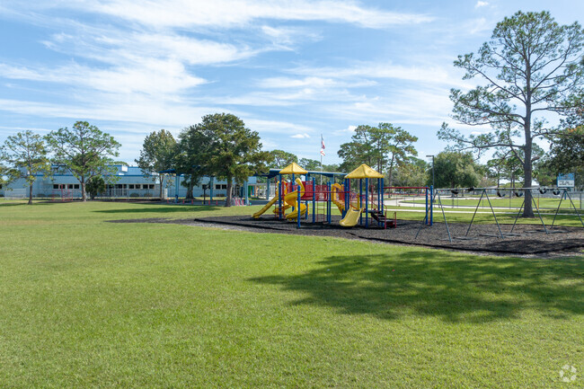 All kids love recess at Boggy Creek Elementary School.