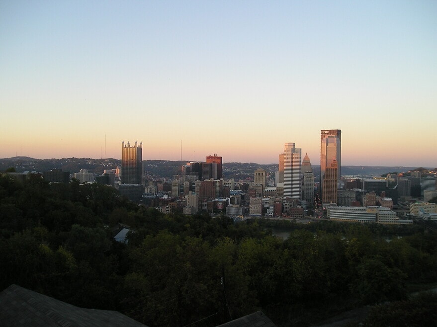 View from deck