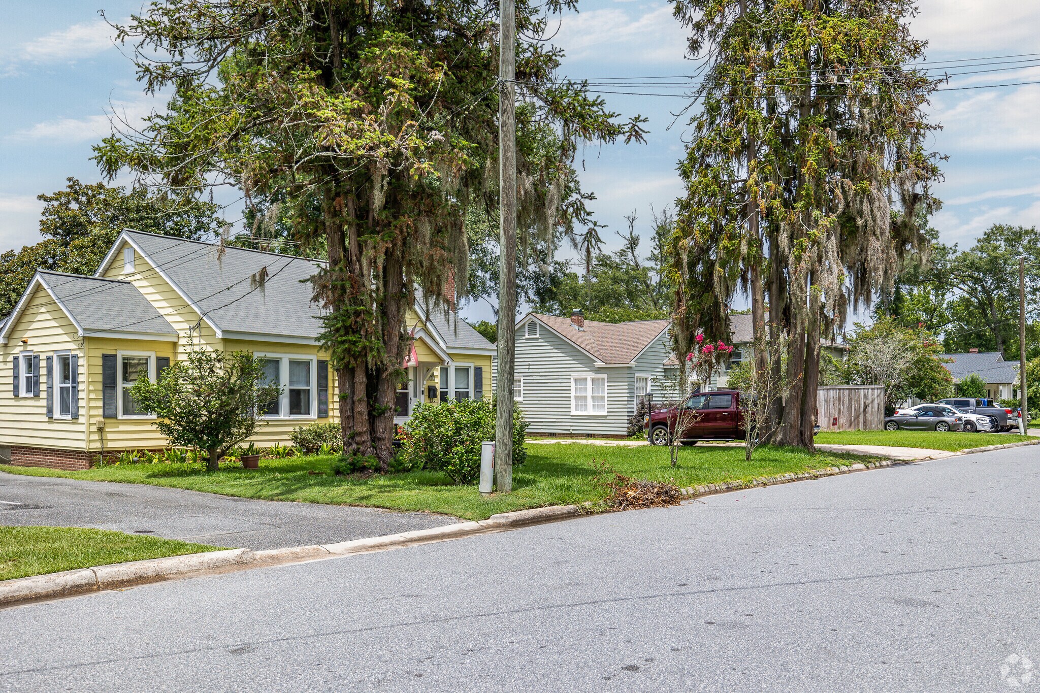 Residents of Lafayette Park in Tallahassee, enjoy the fresh air and lushes greenery.