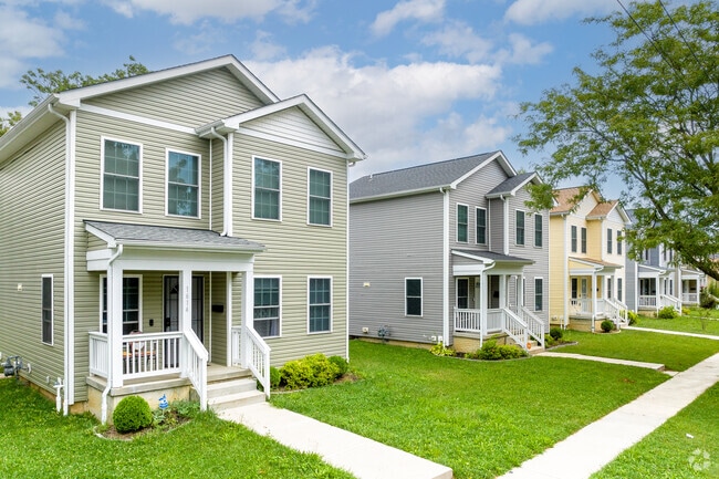 Many homes in North Linden have been completely renovated as a part of revitalization program.