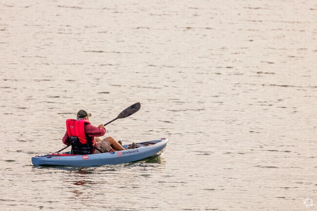 Kayaking at Dunlap Creek Lake Park is a favorite pastime in Menallen Township.