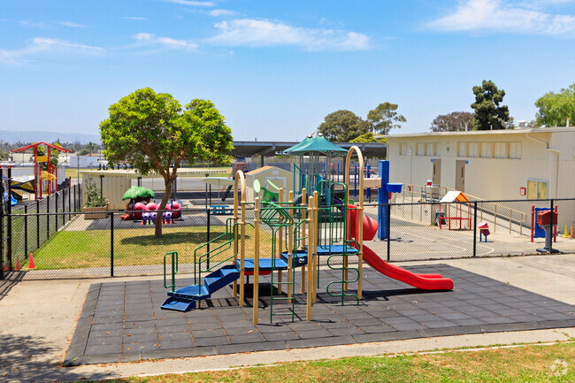 Playground at Signal Hill Elementary School in Long Beach.
