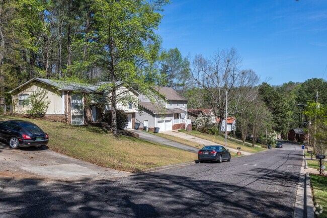 A residential street in the Irondale neighborhood.
