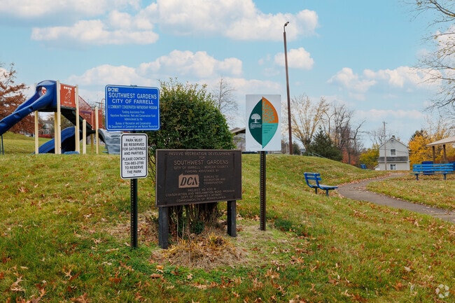 Southwest Gardens in Farrell on a crisp Autumn day.
