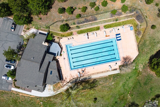 The Foothills Clubhouse in Genesee Central has a lap pool and fitness facility.