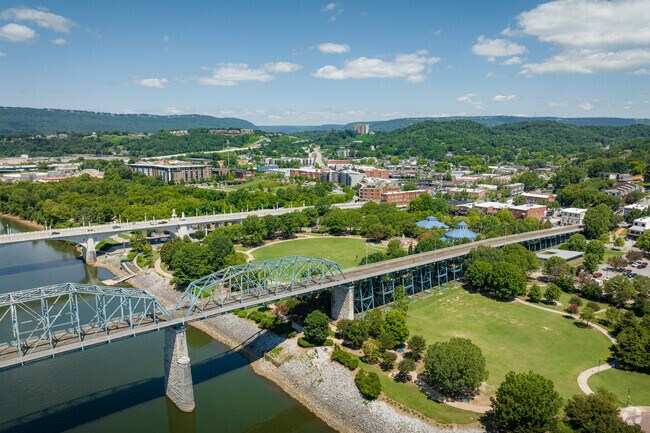 Coolidge Park is one of the main features of the Northshore.