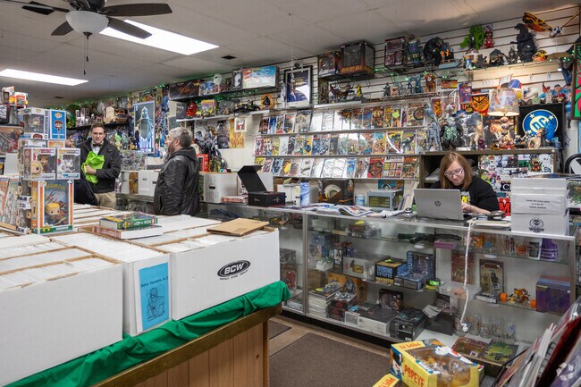 Tardy’s Collectors Corner is a go-to spot for comic book fans in Alger Heights.