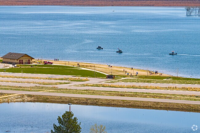 Just four miles from Stony Creek, Chatfield State Park surrounds a 1,500-acre lake with a beach.