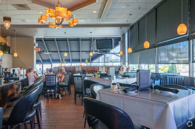 Bear Hill locals can reserve a table or grab a seat at the bar and enjoy delicious Italian cuisine inside Gaetano's.