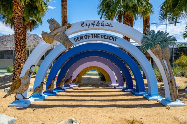 Gem of the desert sign in La Quinta.