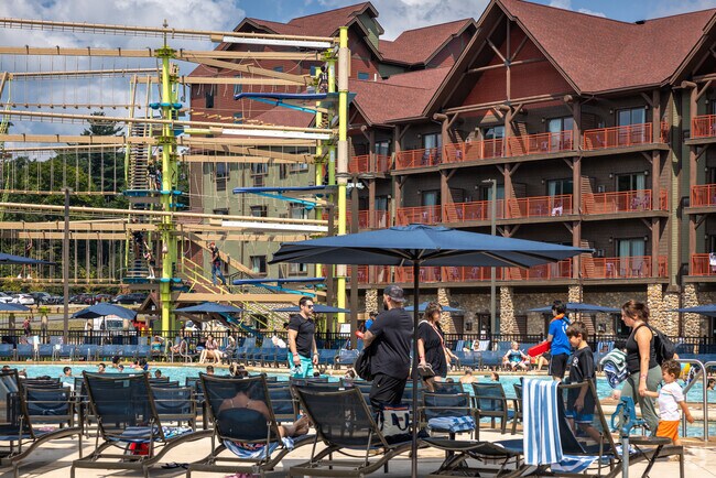 Scotrun's fun-filled Great Wolf Lodge Water Park draws over 550,000 yearly visitors to the area.