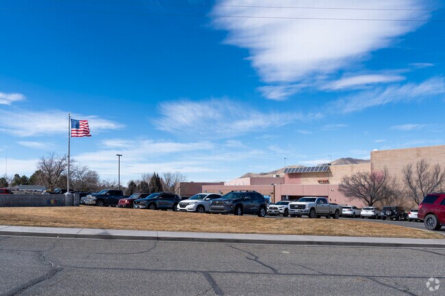 The Front Entrance to French Ford Middle School in Winnemucca.