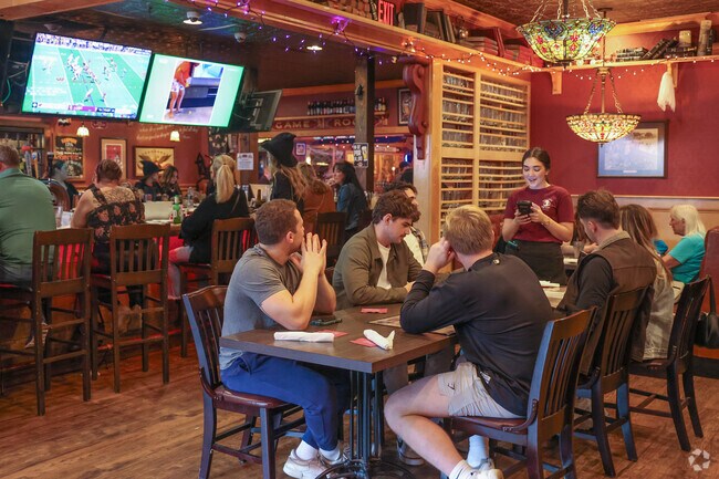 The Village Tavern at Witch City Mall is a great spot for food and fun near South Salem.