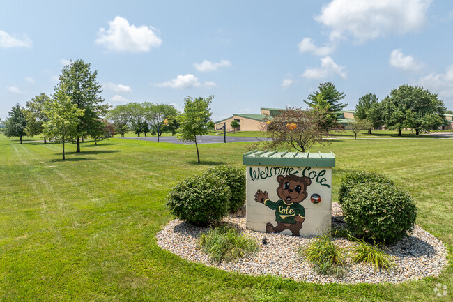 The Cole Cub welcomes you to James Cole Elementary School.