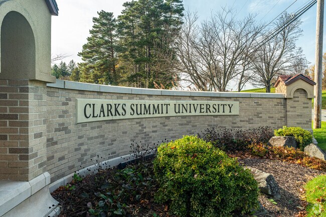 Students can attend Clarks Summit University in Clarks Green.