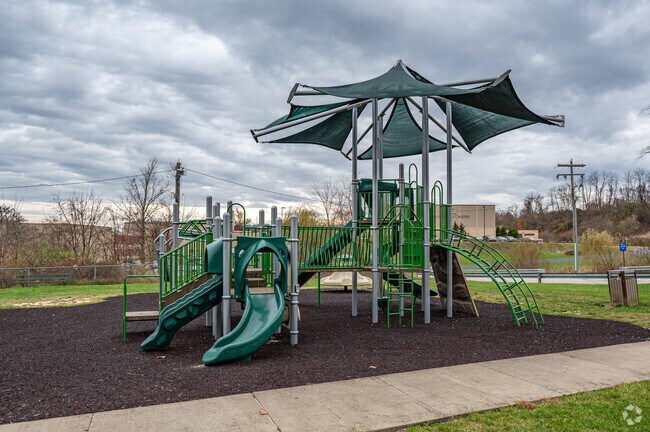 Bring the kids to Arnold Park so they can play on the playground.