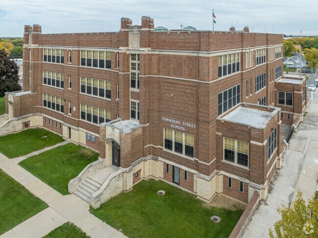 Townsend Street School is in the heart of Roosevelt Grove.