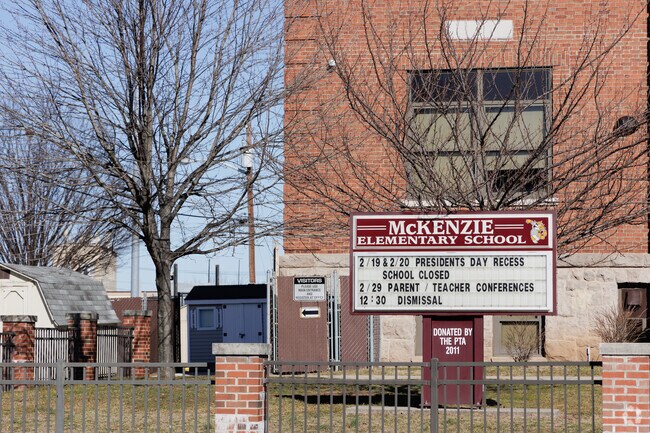 Mckenzie School in East Rutherford, NJ has a student-teacher ratio of 10 to 1.