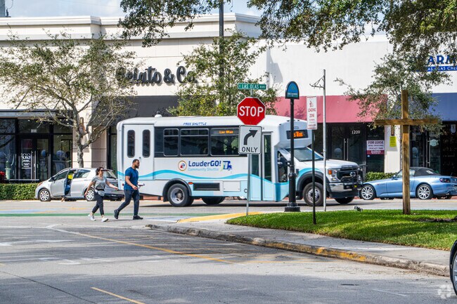 In Riverside Park There Is many ways of Public Transportation