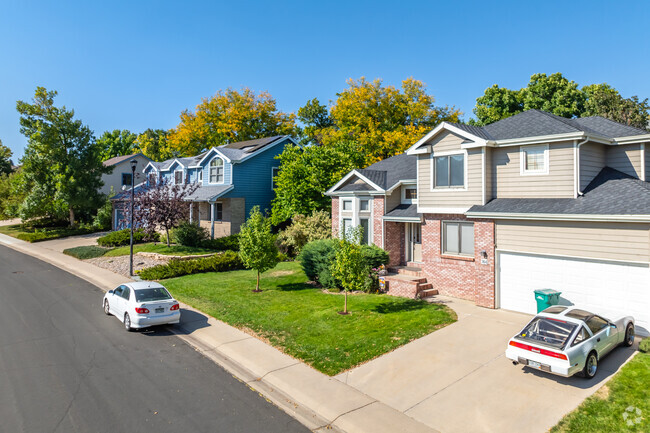 Two-story homes are available in Clarendon Hills.