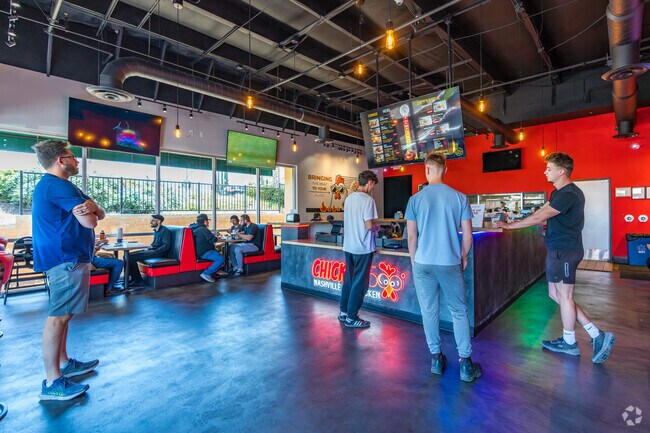 Chick's 500 Degrees serves delicious hot spicy chicken sandwiches in Sunridge Park.